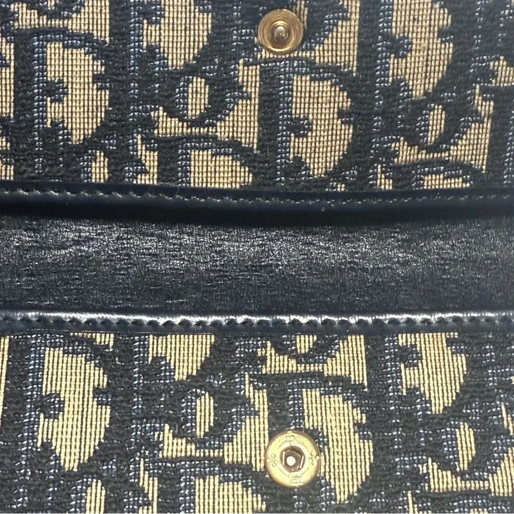 Vintage Dior Trotter Monogram Pouch